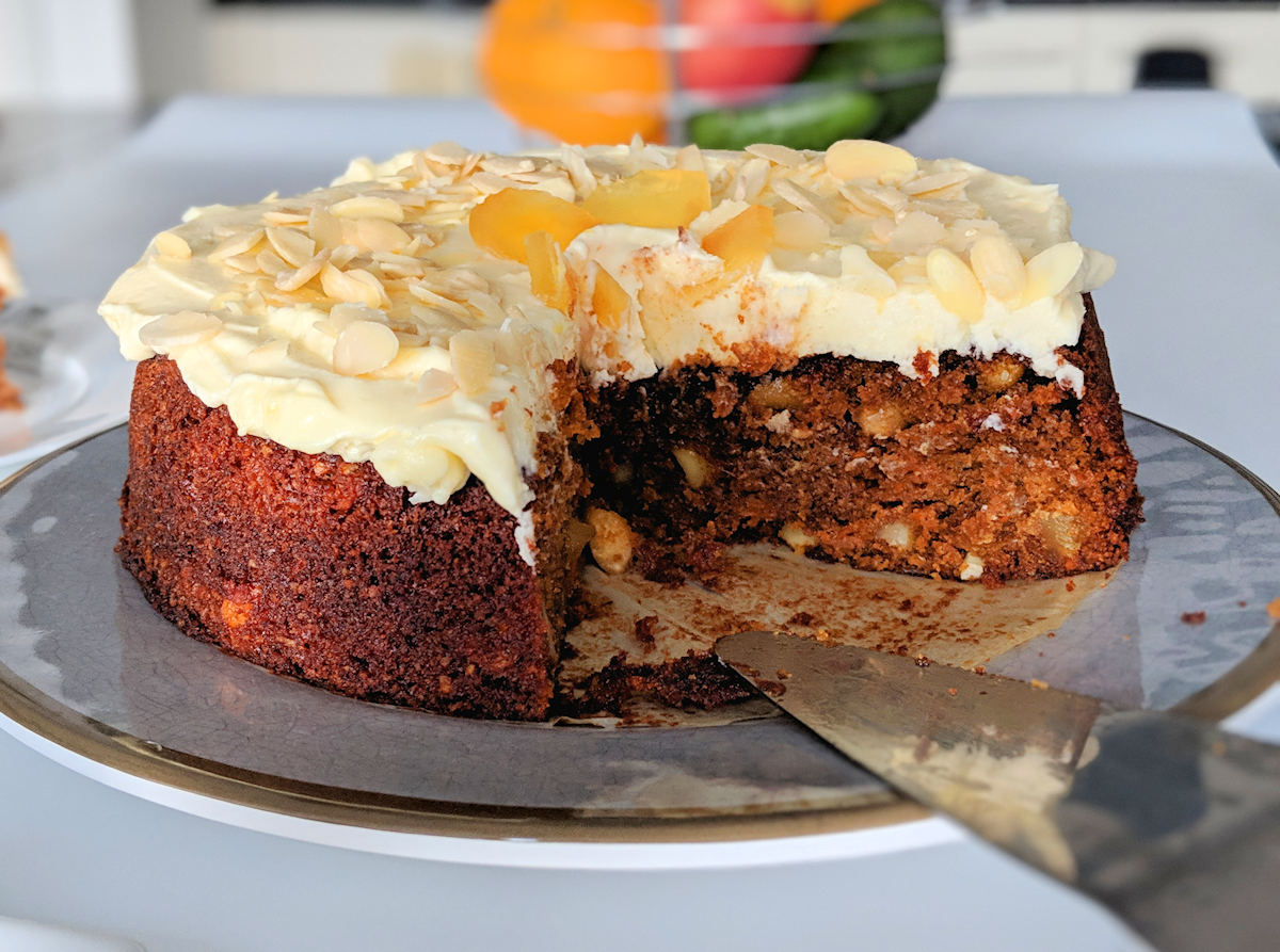Carrot And Ginger Cake Recipe Cuisine Fiend